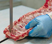 Ленточное полотно для мяса MFS 20*0,6*4tpi углерод
